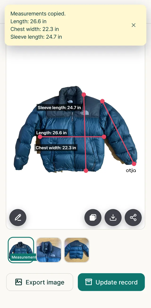 Built for secondhand sellers